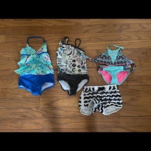 Girls Bathing Suit-XS